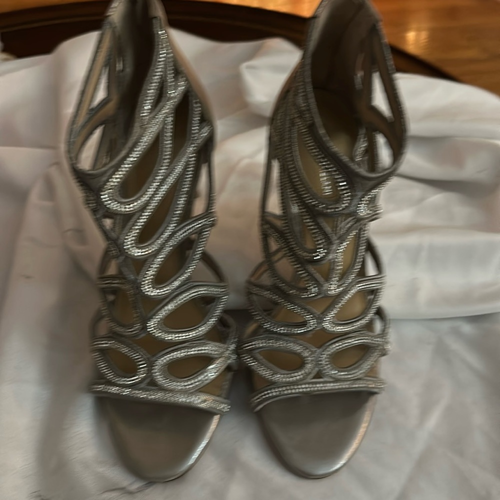 Antonio Melani  rhinestones heels!   Very good looking shoes!